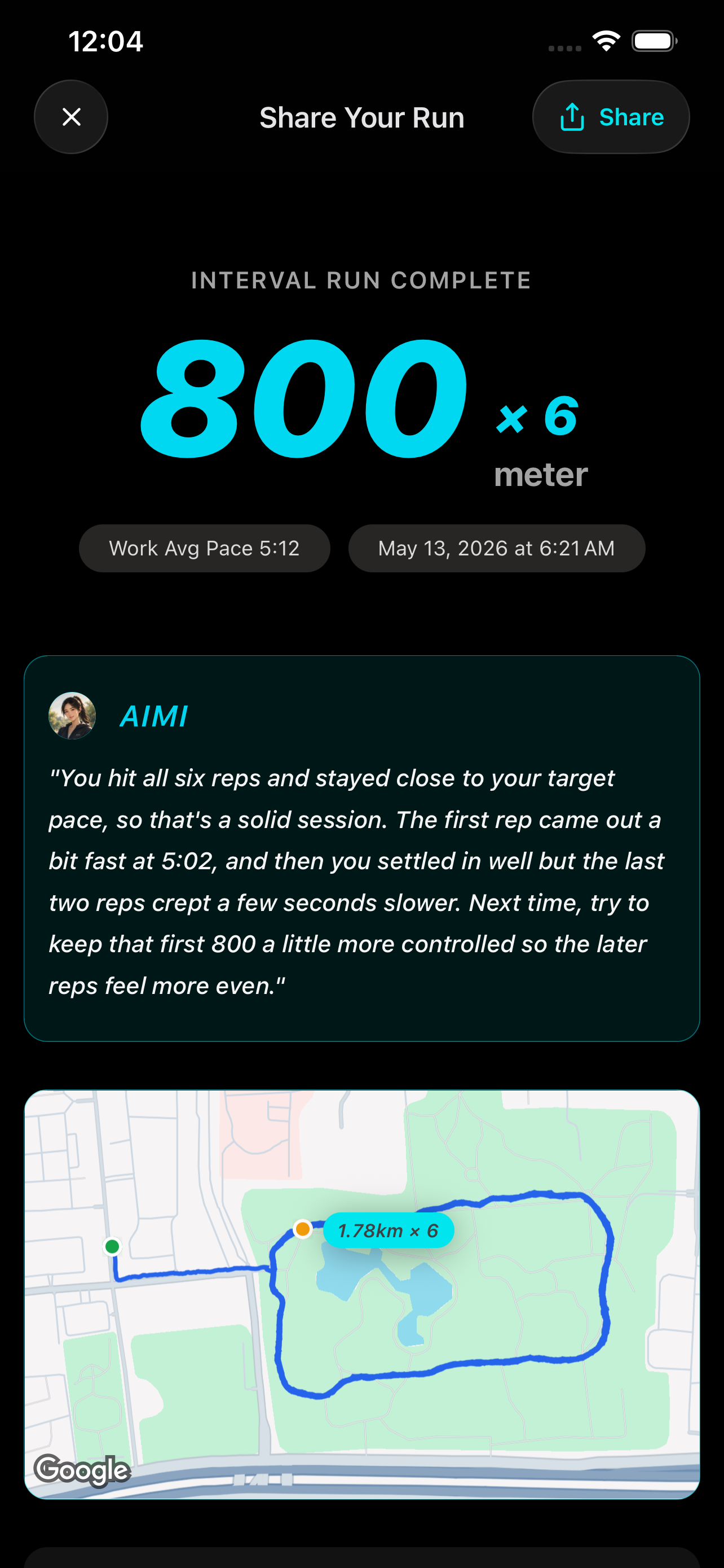 AimiRun 应用截图 10